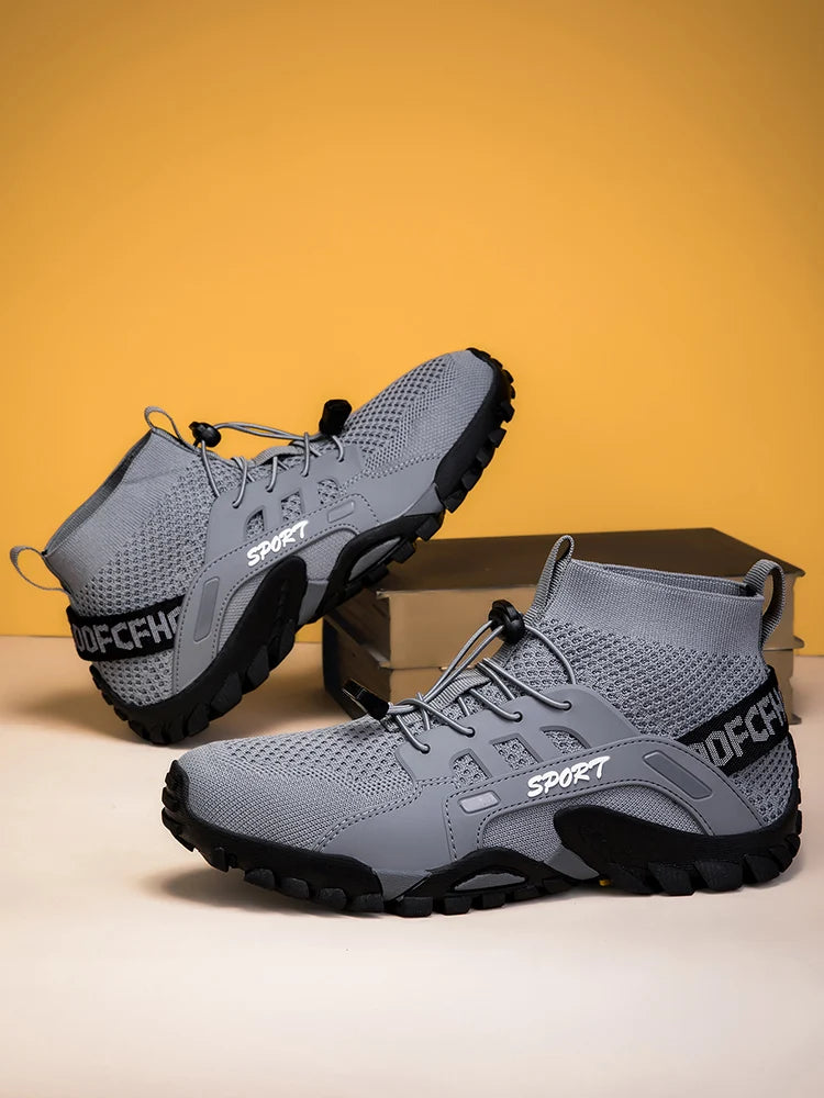 Men's and Women's Hiking Shoes, High Breathable Mesh Boots, Comfortable, Quick-drying, Hiking, Suitable For Travel And Leisure