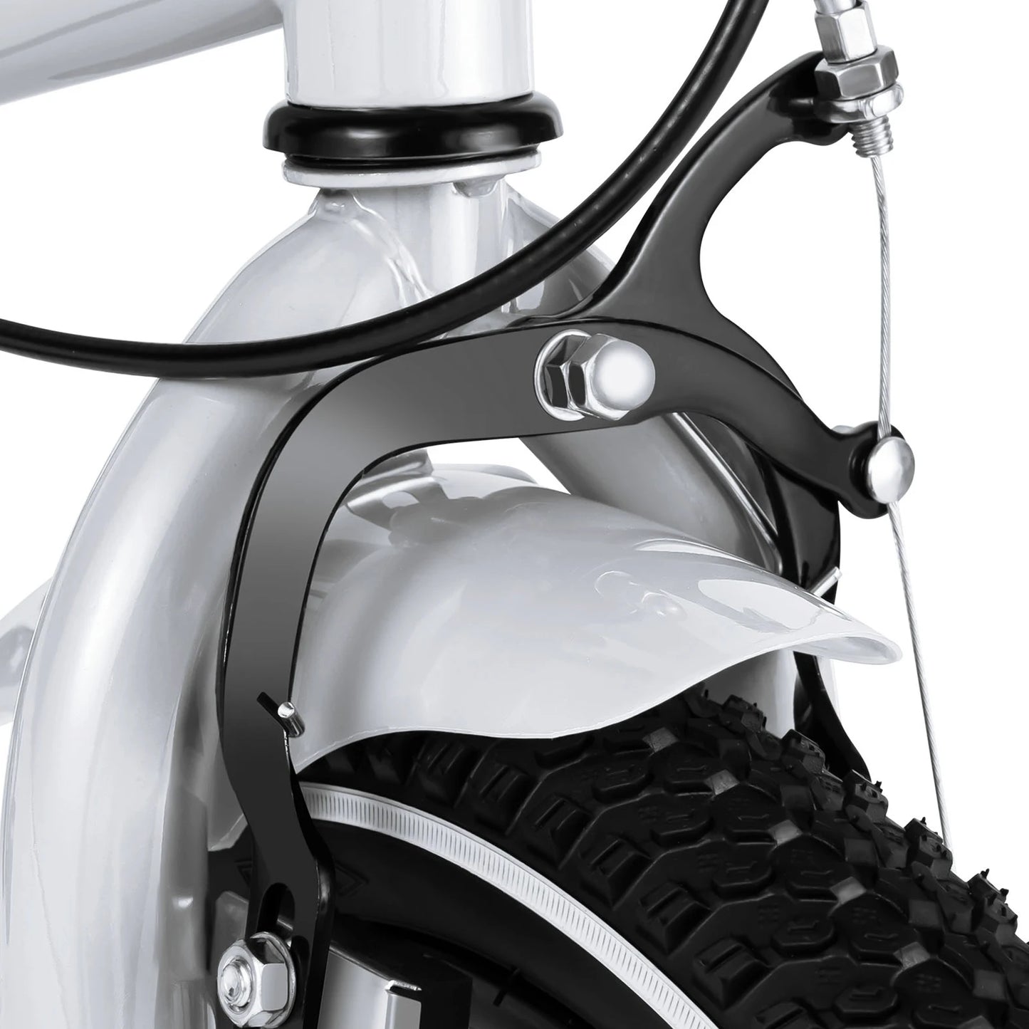 14 Inch Bike Boys Girls Children's Bicycle Student Child Bike for 2-11 Years Kids Bike White/Red/Blue/yellow