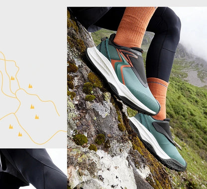 361 Degrees Men Running Shoes New Lightweight Soft Breathable Rebound Cushioning Non-Slip Outdoor Hiking Sneakers Male 672442208