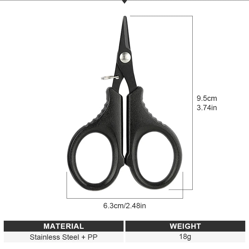 Shawto Aluminium Alloy Fishing Gripper Professional Fishing Lip Grabber Tool Fish Scissors Clip Fish Control Tackle Pliers Gear