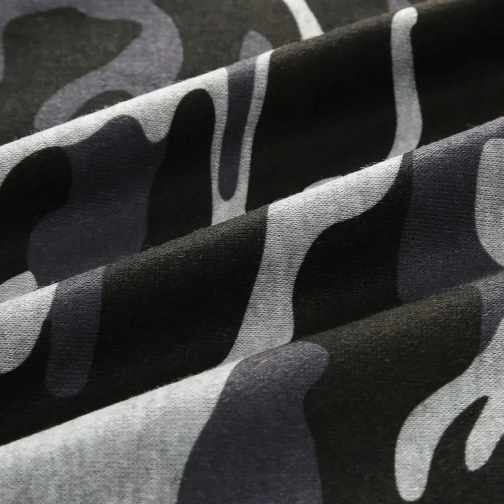 2023 new Men's Camouflage Tracksuit Sport Hoodies Pants Two Piece Set Outdoor Sports Suit Casual Jogging Suit Sweatshirts